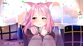 SFW Mosaique neko 4 with the addition of kissing therpay